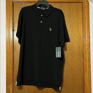 U.S. Polo Assn. Men's Classic Black Polo Shirt Size XL